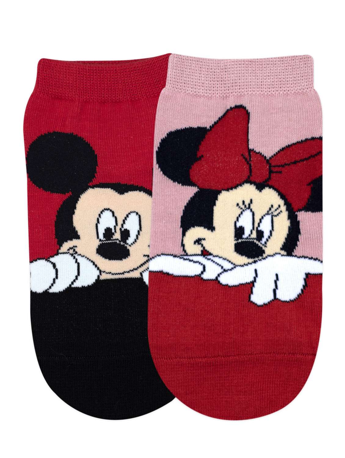women pack of 2 printed ankle length socks - 18250920 - Standard Image - 2