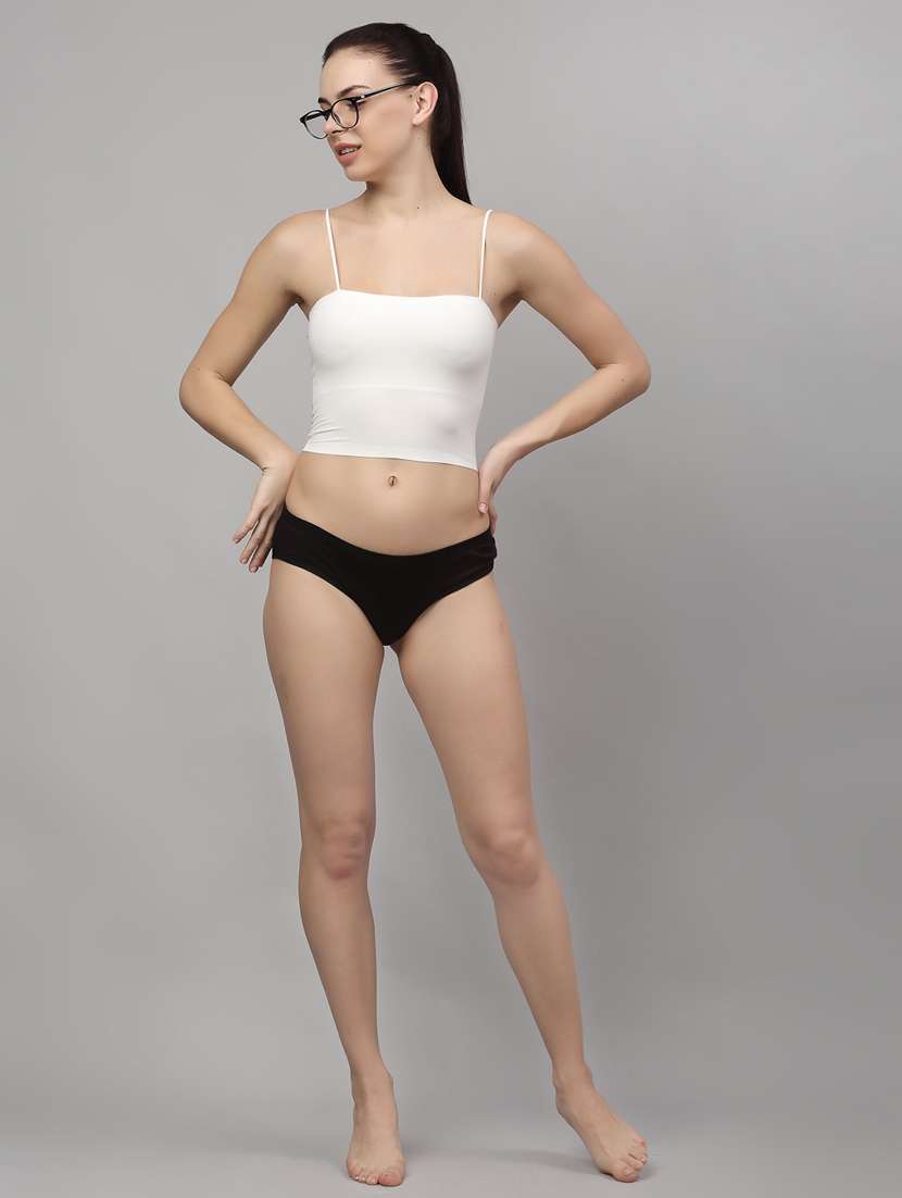 white solid bras and panty set - 18251265 - Standard Image - 2