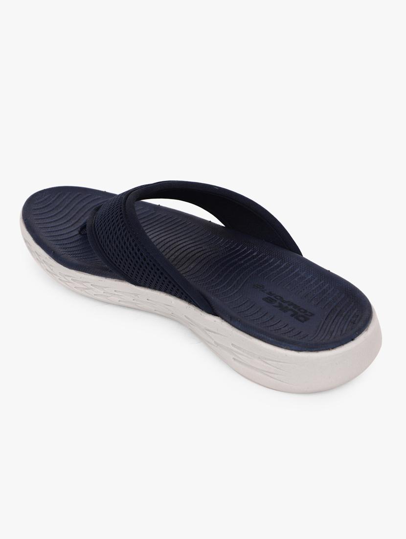 navy mesh slip on flip flops - 18253200 - Standard Image - 2