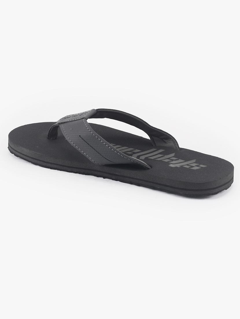green synthetic & mesh slip on flip flops - 18253583 - Standard Image - 2
