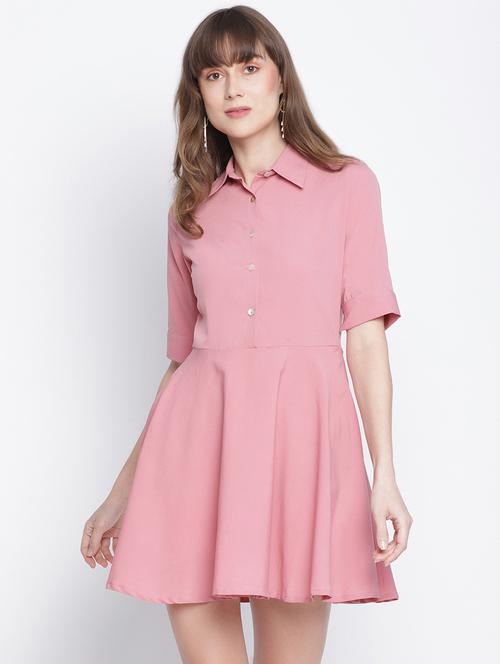 women's solid dress - 18259593 - Standard Image - 0