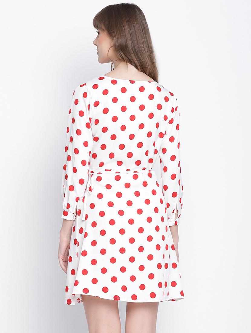 women's polka dots dress - 18259599 - Standard Image - 2