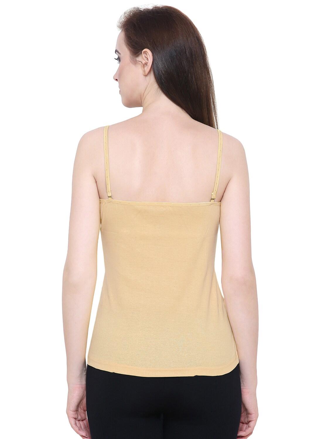 cami neck solid camisole - 18260868 - Standard Image - 2