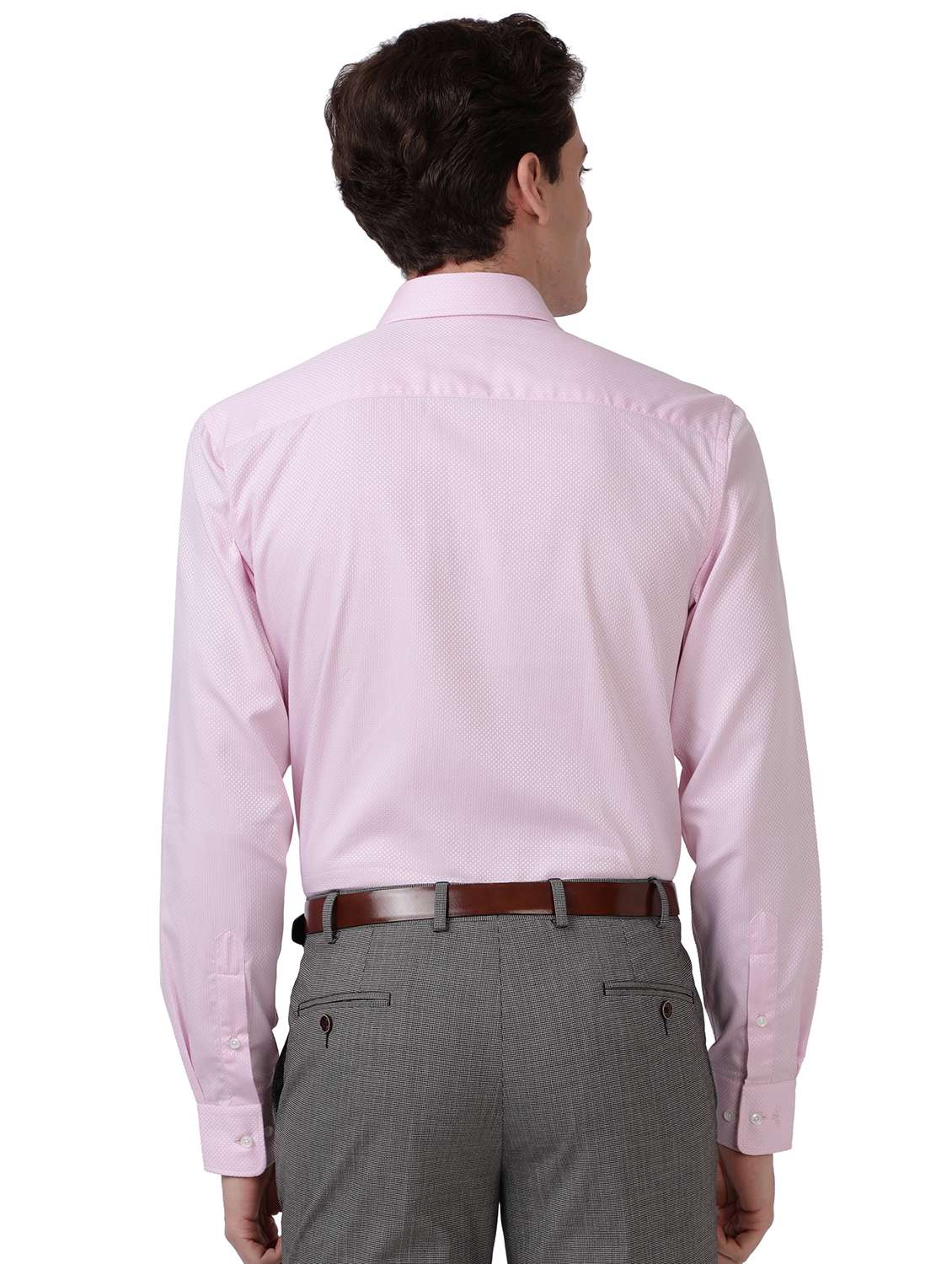pink self-designed formal shirt - 18261349 - Standard Image - 2