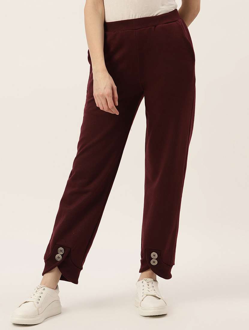 mid rise flat front trousers trouser - 18261801 - Zoom Image - 0