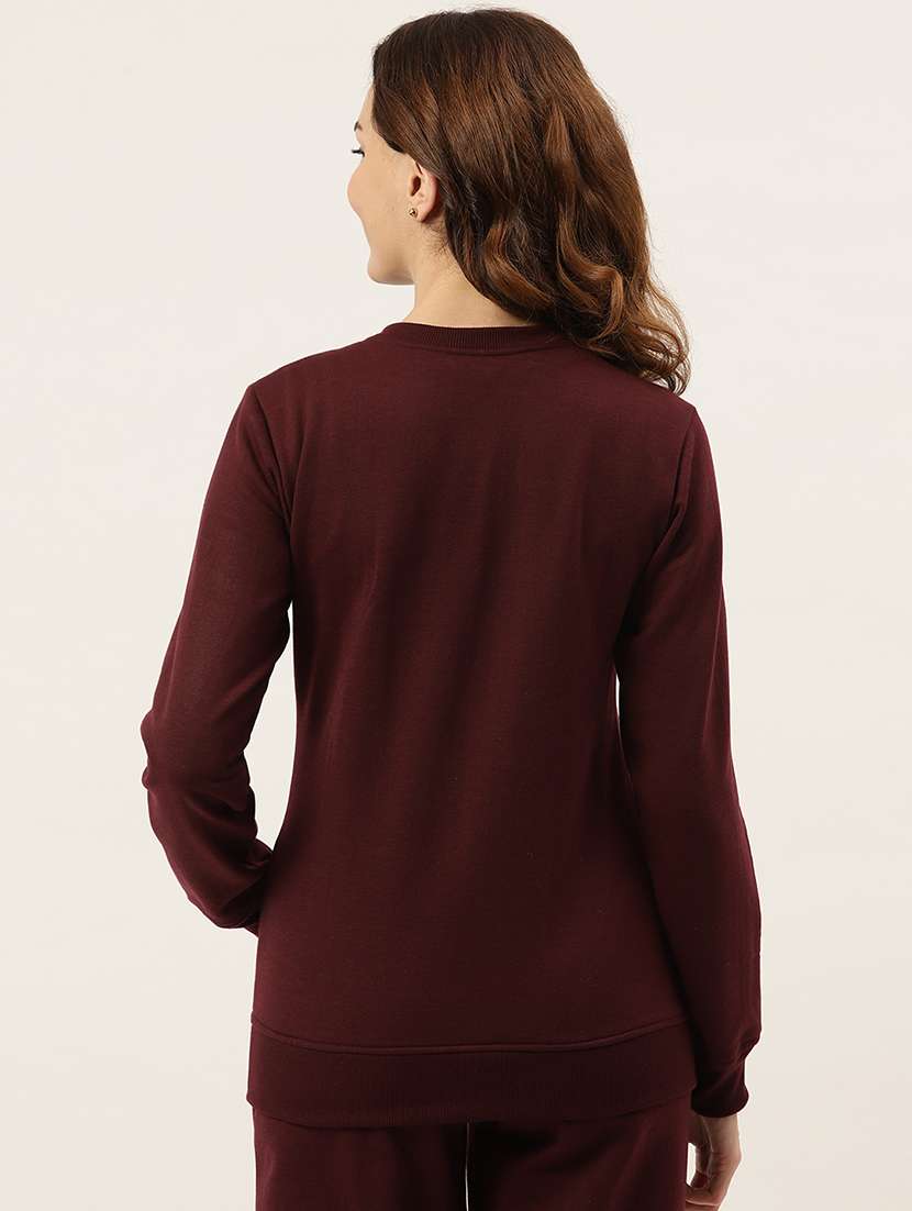 round neck solid regular jacket - 18263170 -  Standard Image - 2