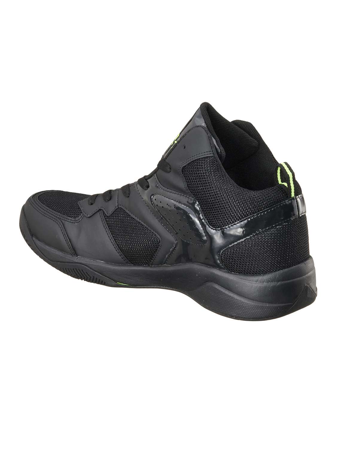 black lace up  sport shoe - 18263592 -  Standard Image - 2