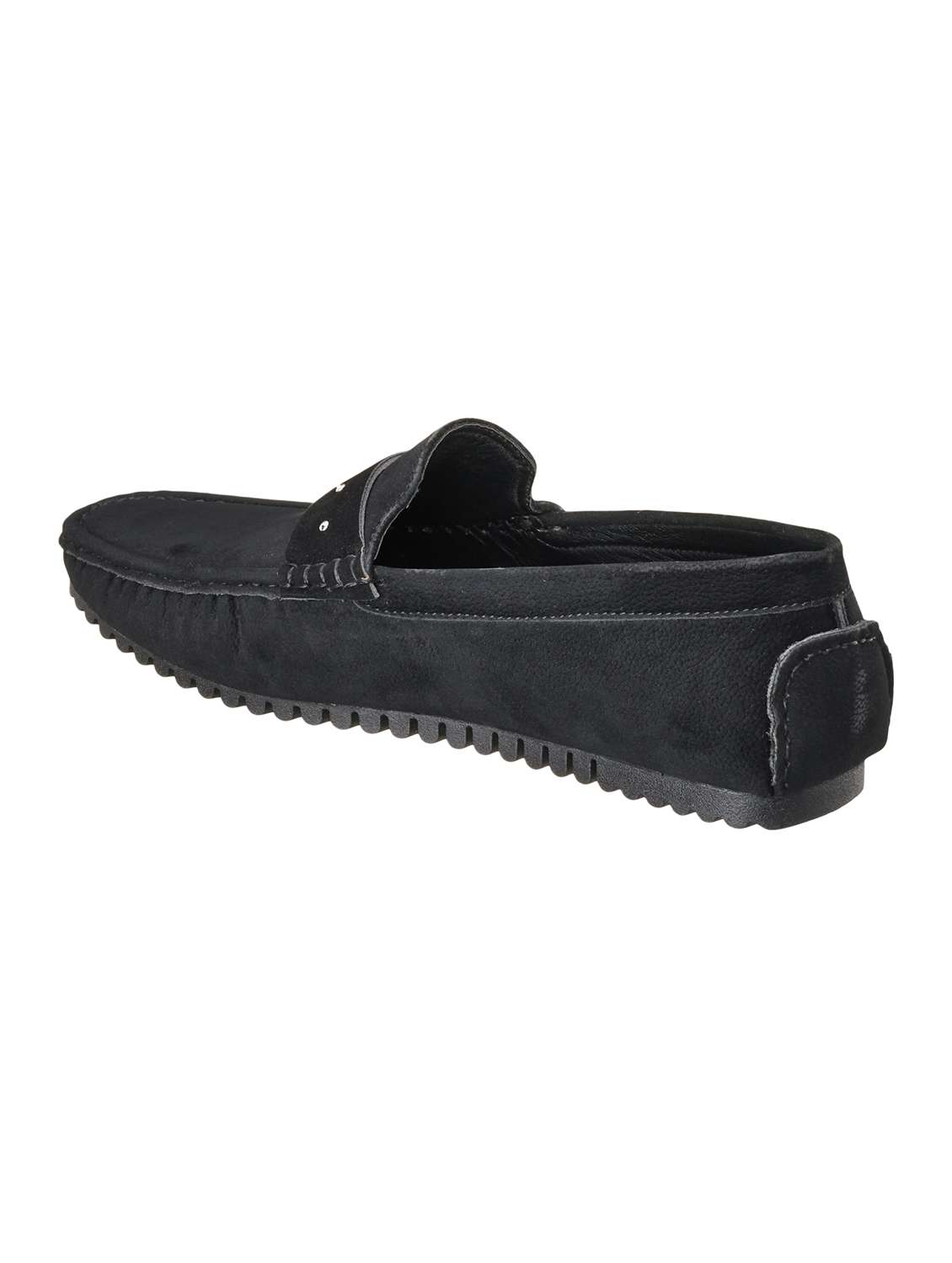black suede slip on loafers - 18264120 -  Standard Image - 2
