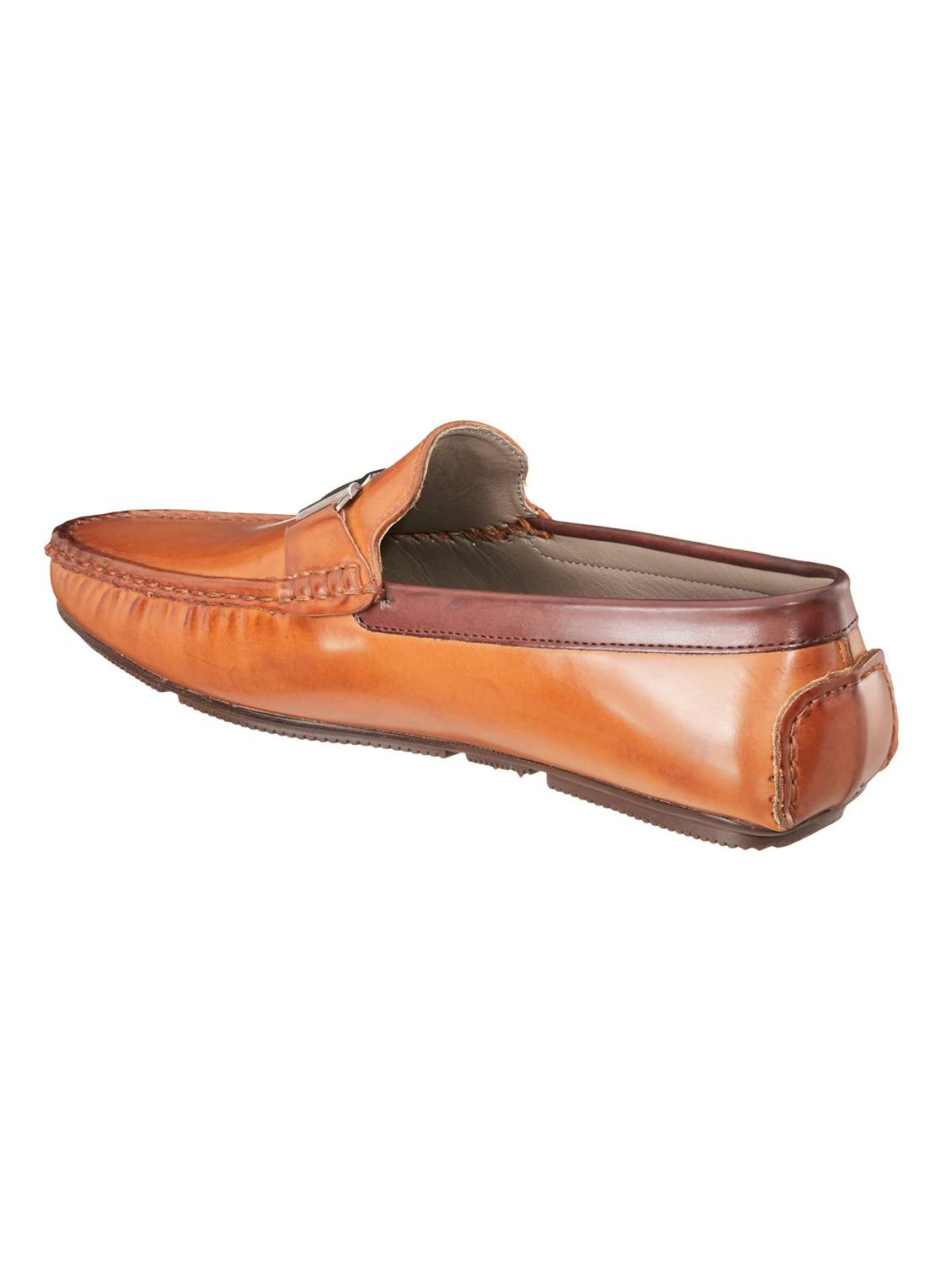 Tan Synthetic Slip On Loafers - 18264123 -  Standard Image - 2