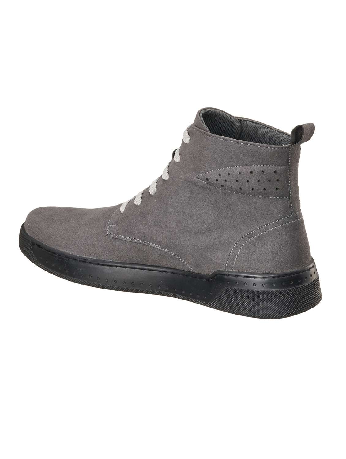 grey suede lace up boots - 18264253 - Standard Image - 2