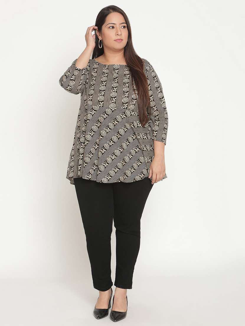 Women's Straight Round Neck Top