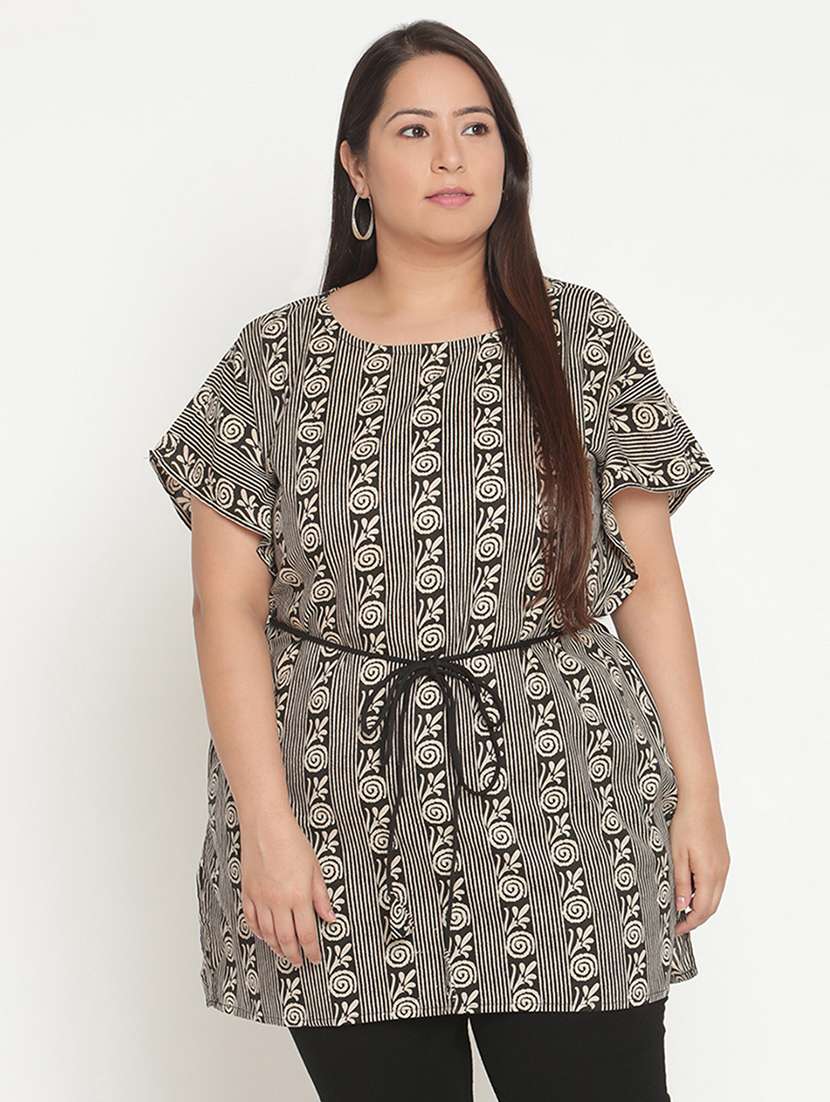 women's straight round neck top