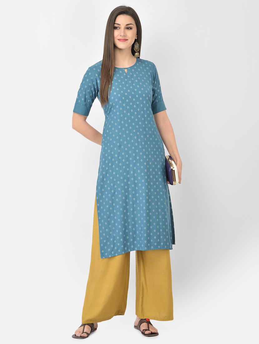 women's straight kurta - 18269245 - Zoom Image - 0