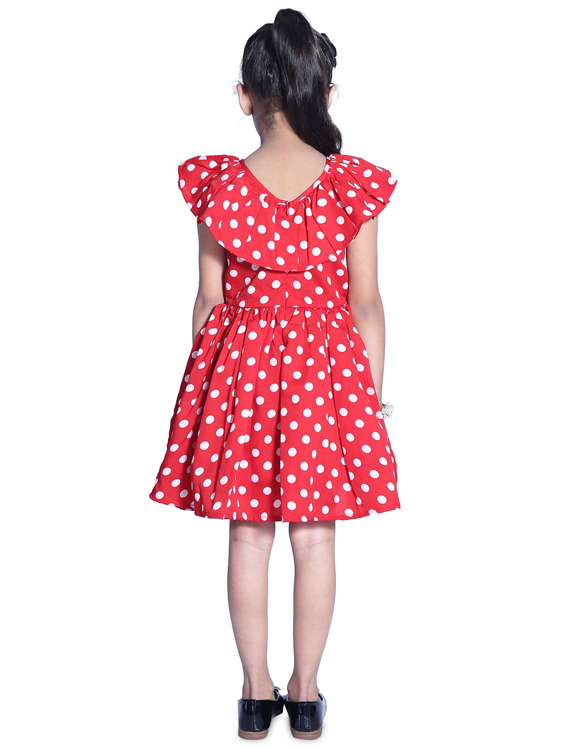 girls v neck sleeveless frock - 18269566 - Standard Image - 2