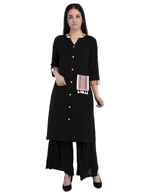women's straight kurta - 18271012 -  Standard Image - 0