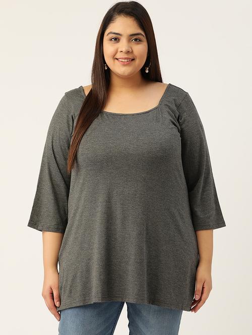 women's a line square neck top - 18271875 - Standard Image - 0