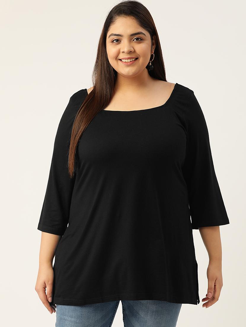 women's a line square neck top - 18271877 -  Zoom Image - 0
