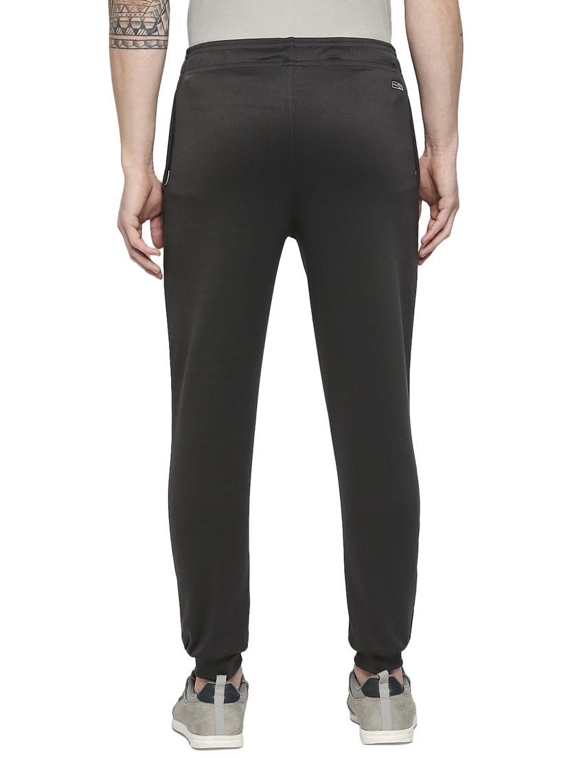 charcoal-grey solid joggers track pant - 18273540 - Standard Image - 2