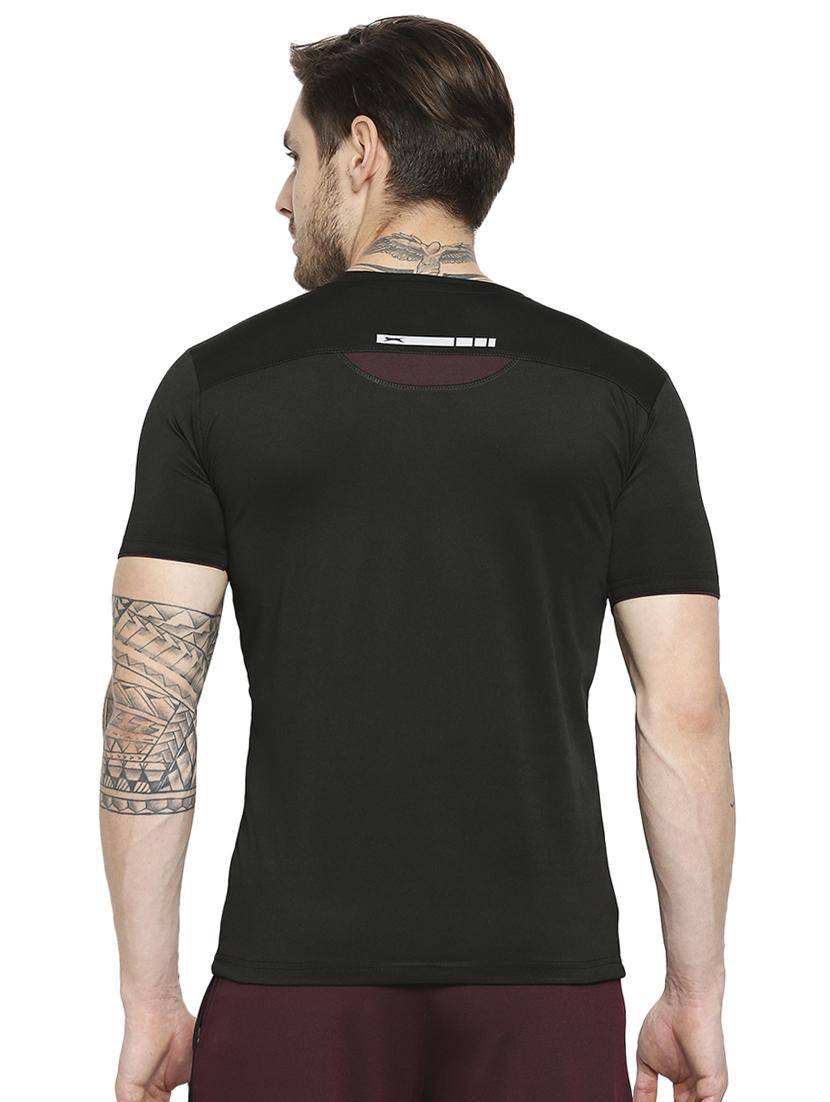 black solid t-shirt - 18273664 - Standard Image - 2