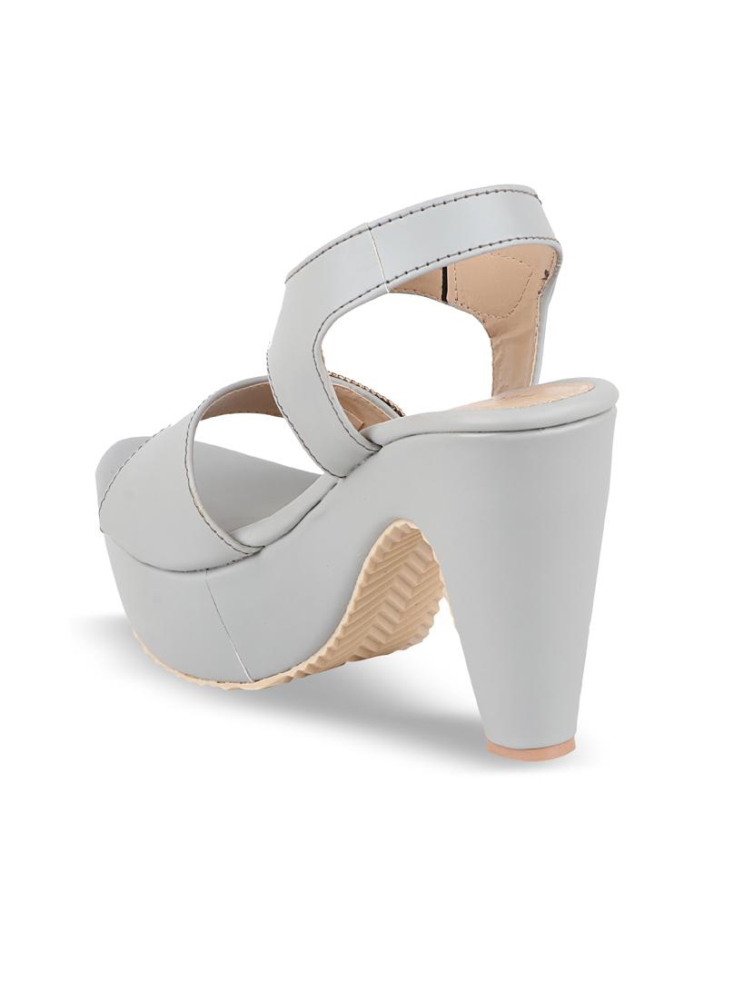 grey back strap sandal - 18275204 - Standard Image - 2