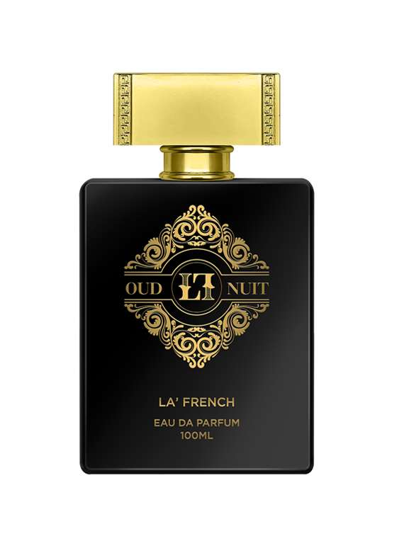 la french oud nuit eau de parfum 100ml edp perfume for men and women (pack of 1)