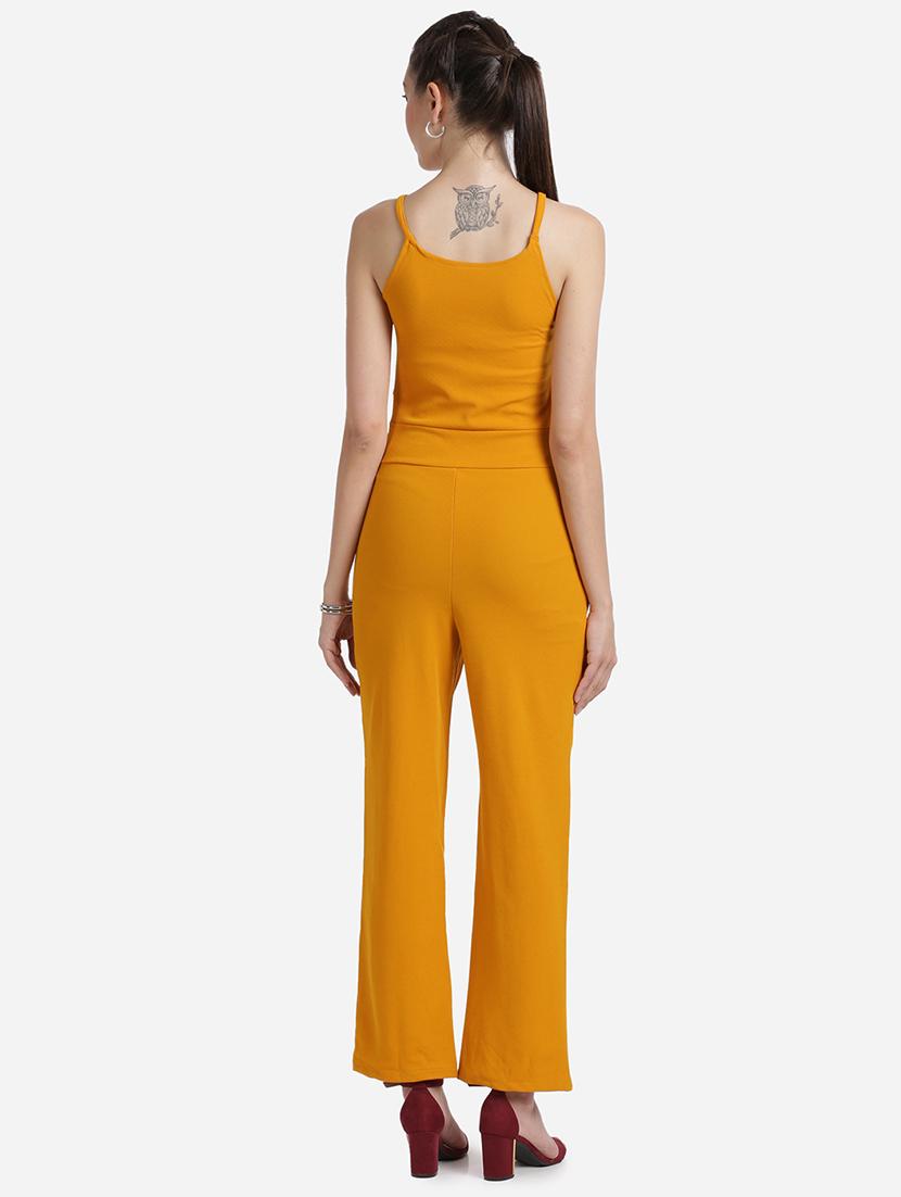 cami neck solid full leg jumpsuit - 18276743 - Standard Image - 2