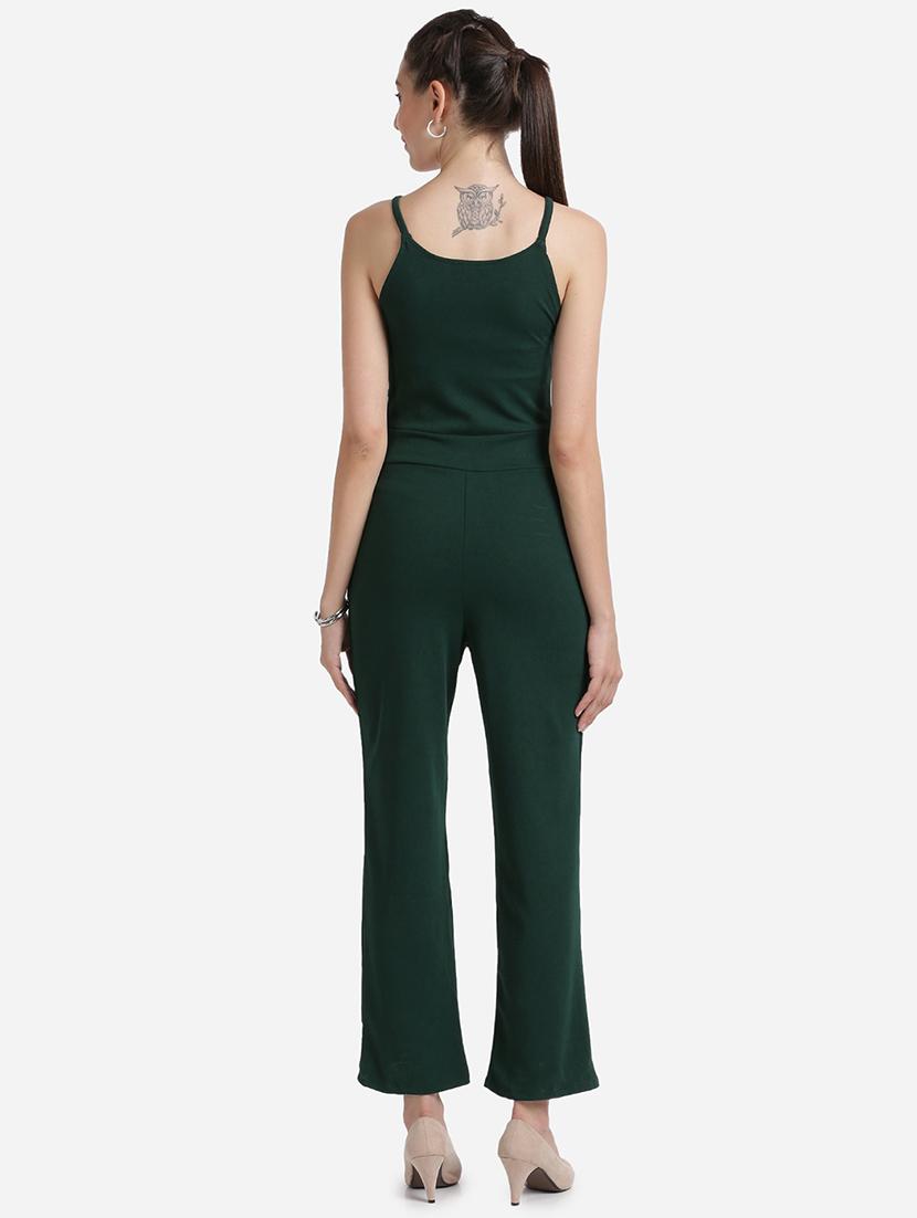 cami neck solid full leg jumpsuit - 18276745 - Standard Image - 2