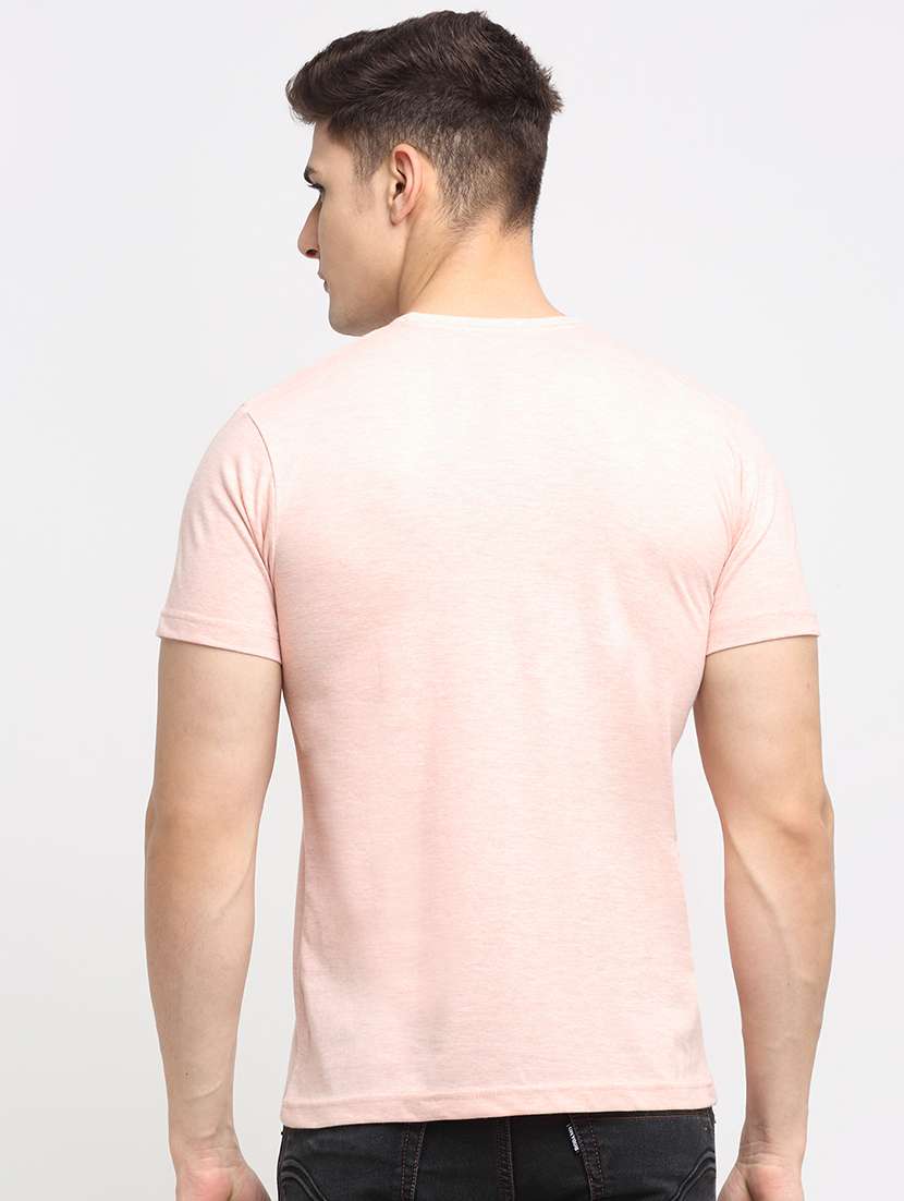pink melange t-shirt - 18277198 -  Standard Image - 2