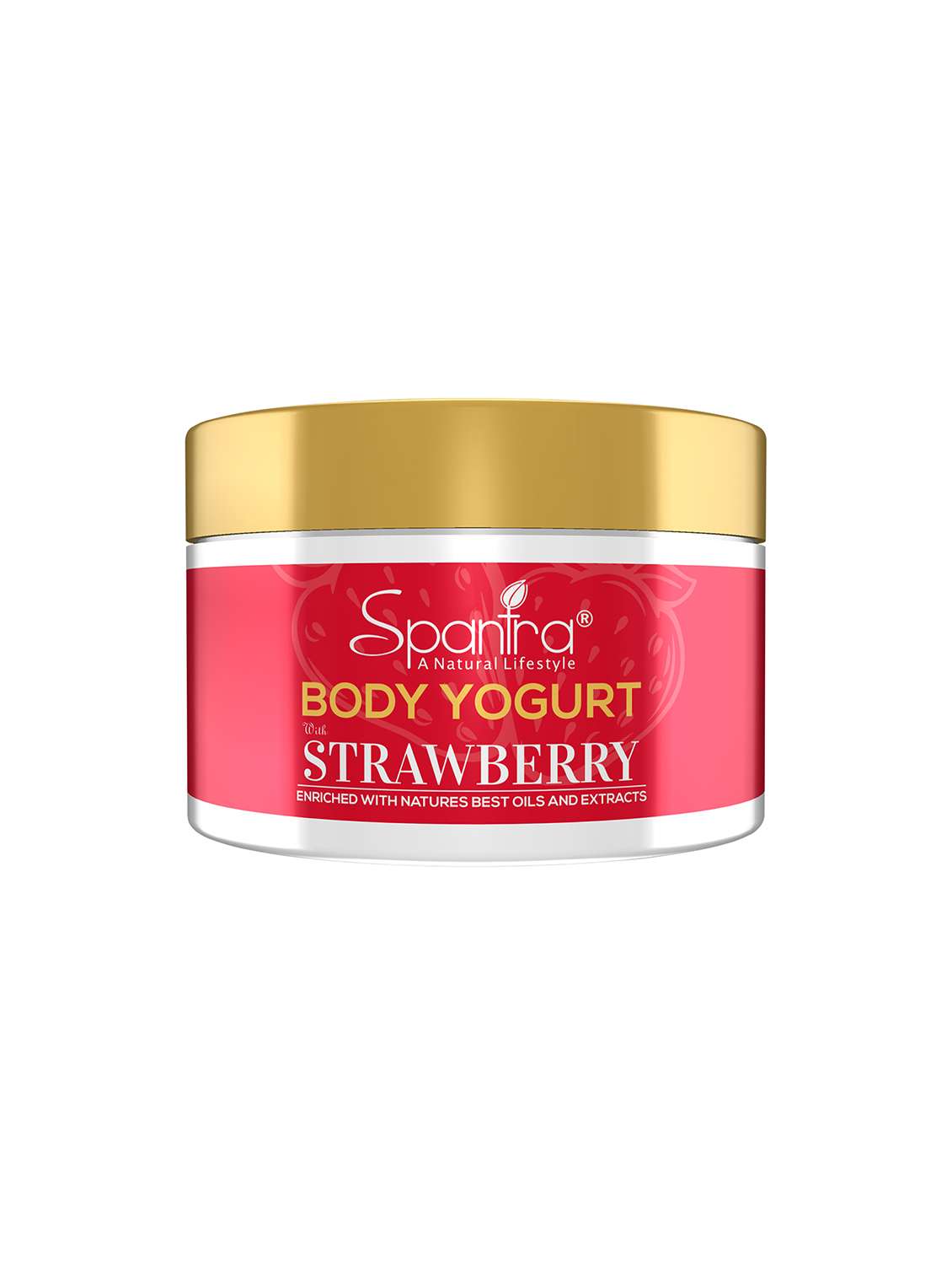 Spantra Strawberry Body Yogurt 250g Unisex (Pack Of 1)