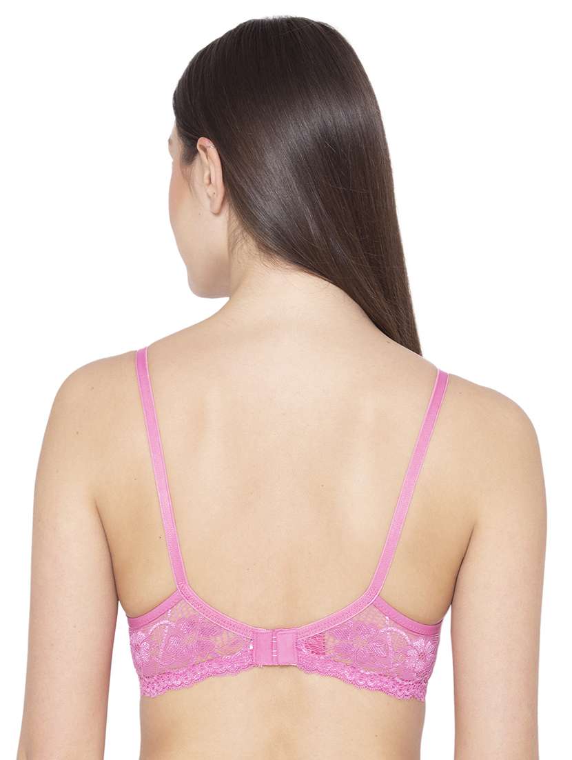 pink solid regular bra - 18277396 -  Standard Image - 2