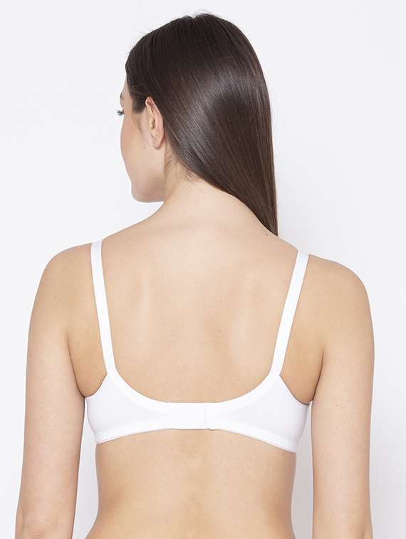 white solid maternity/nursing bra - 18277409 -  Standard Image - 2