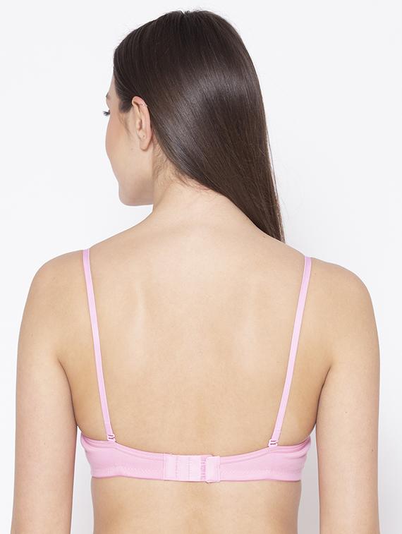 pink solid t-shirt bra - 18277420 - Standard Image - 2