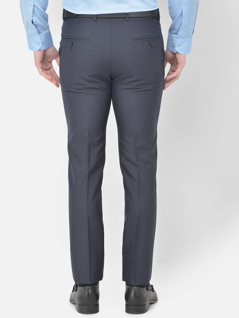 navy blue checkered formal trouser - 18277529 -  Standard Image - 2