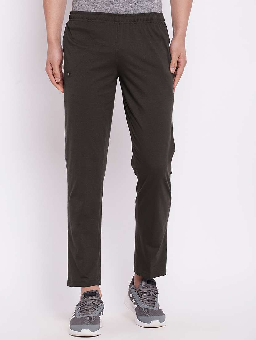 olive-green solid pyjama - 18277933 -  Zoom Image - 0