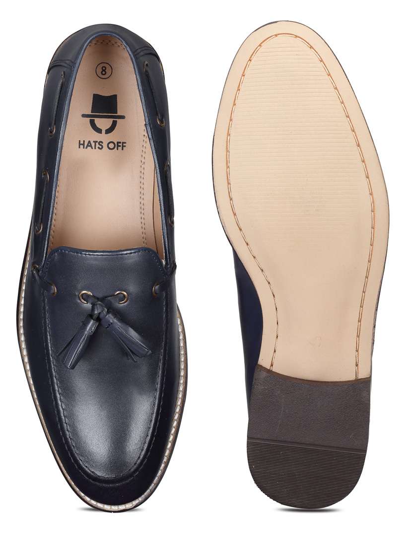 men slip on tassle detailing loafers - 18280614 -  Standard Image - 7