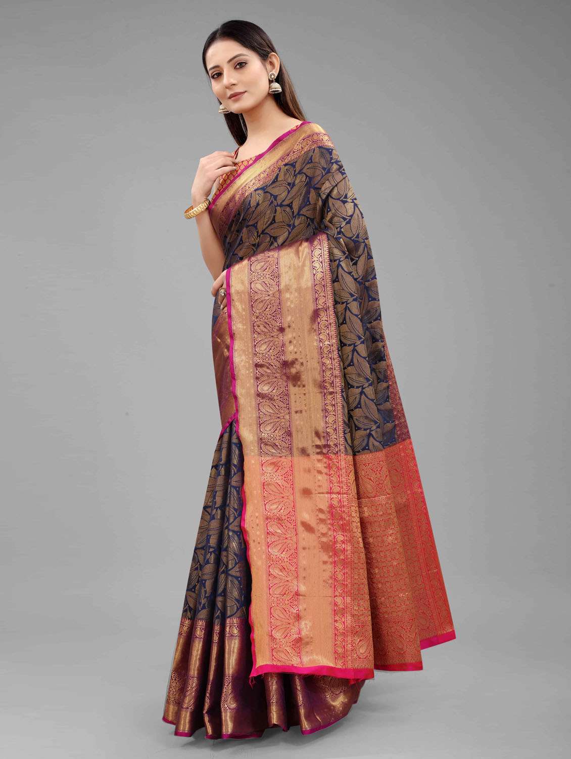 women's banarasi saree - 18280782 -  Standard Image - 2
