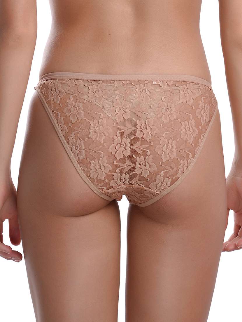 beige net bikini panty - 18281667 - Standard Image - 2