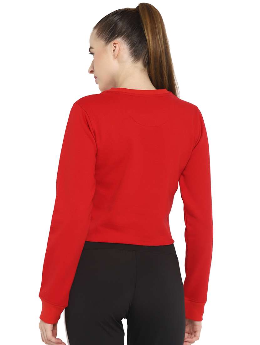 women's chest print sweatshirt - 18283132 -  Standard Image - 2