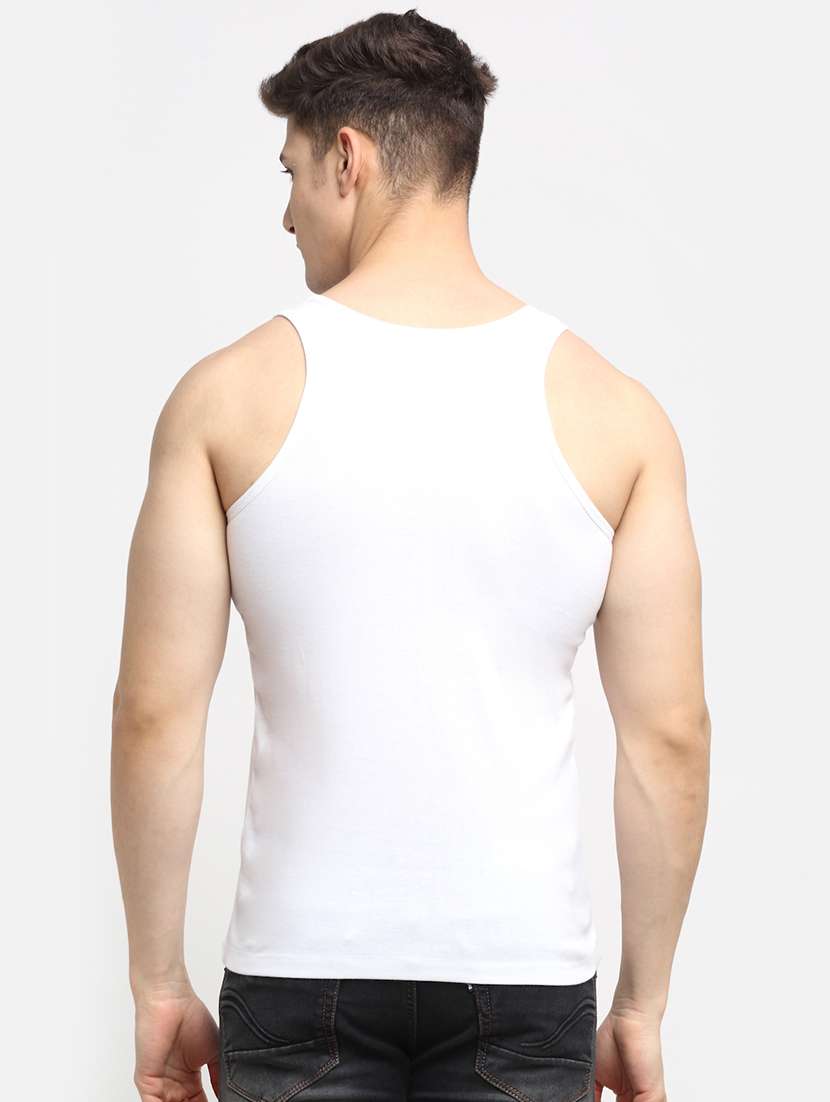 white solid vest - 18284322 - Standard Image - 2