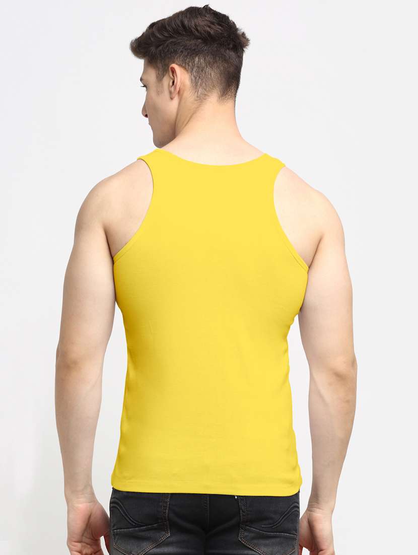 yellow solid vest - 18284326 -  Standard Image - 2
