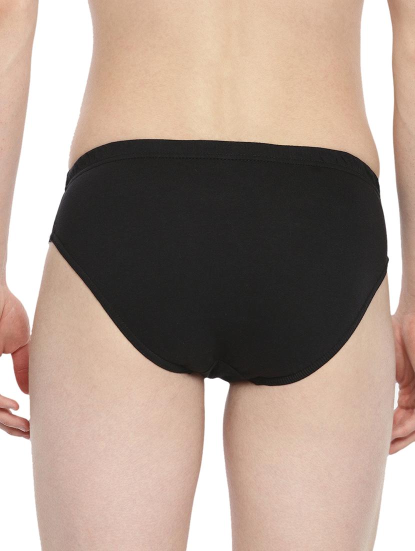 black solid hipster brief - 18284349 - Standard Image - 2