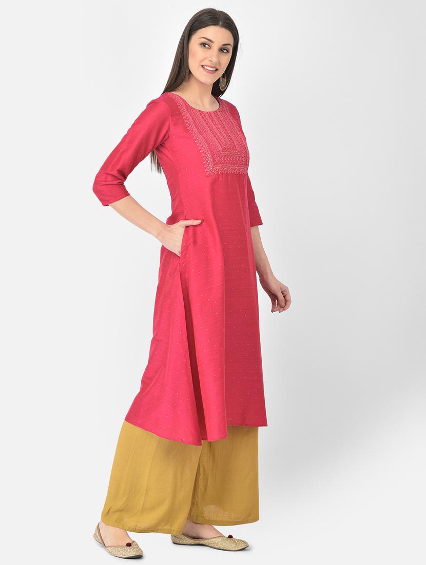 women's a-line kurta - 18284545 - Standard Image - 2