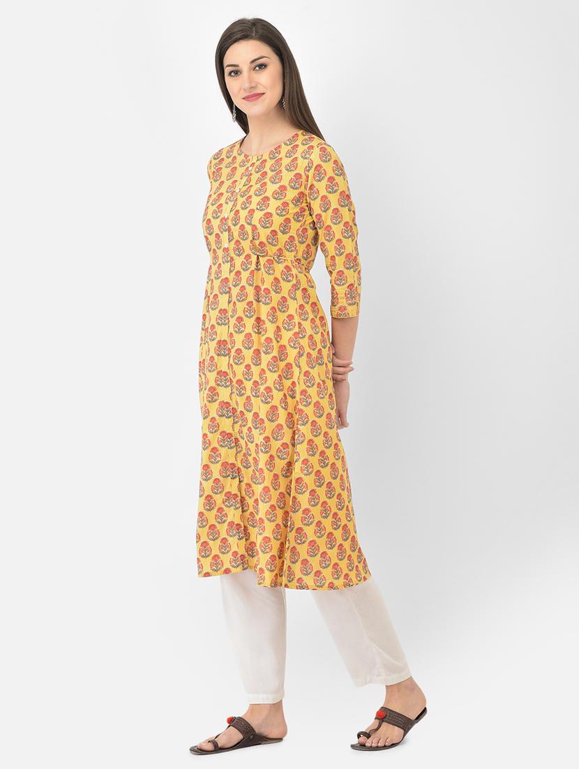 women's a-line kurta - 18284560 - Standard Image - 2