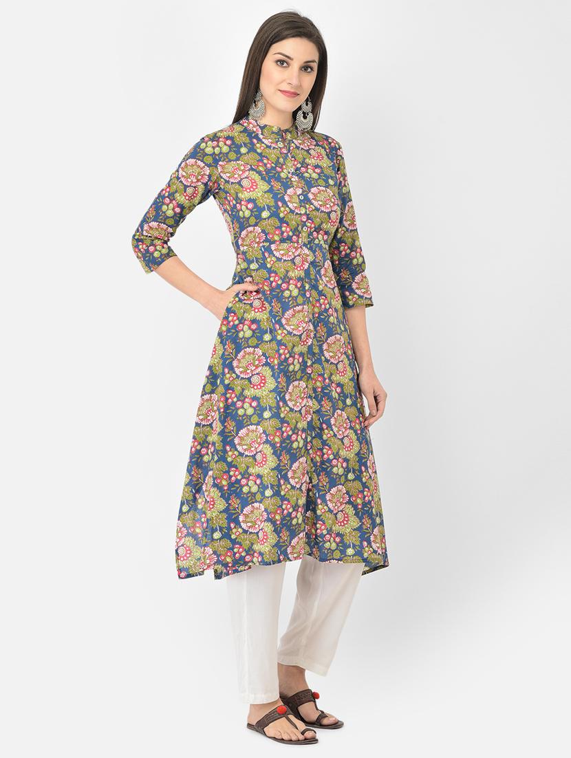 women's a-line kurta - 18284564 - Standard Image - 2