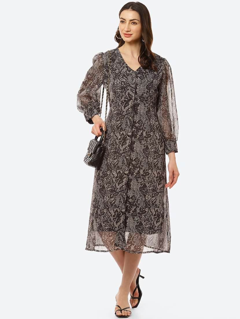 women's  self design dress