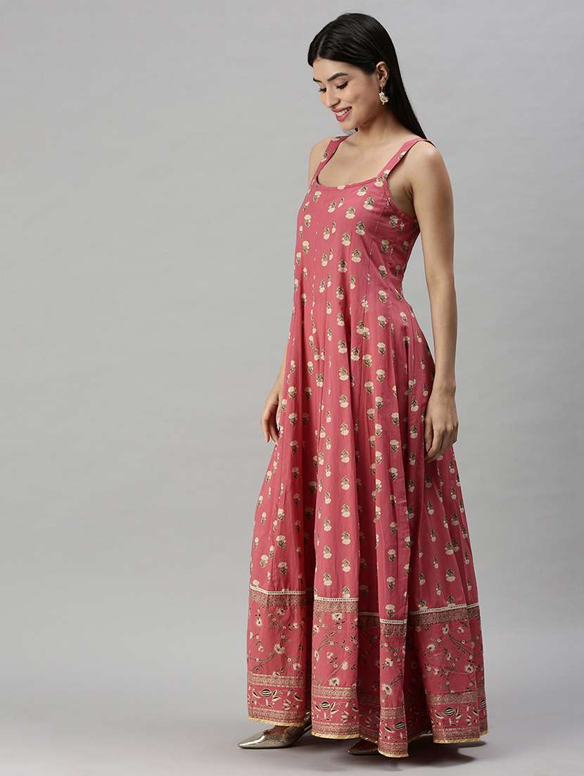 women's flared kurta - 18285005 -  Standard Image - 2