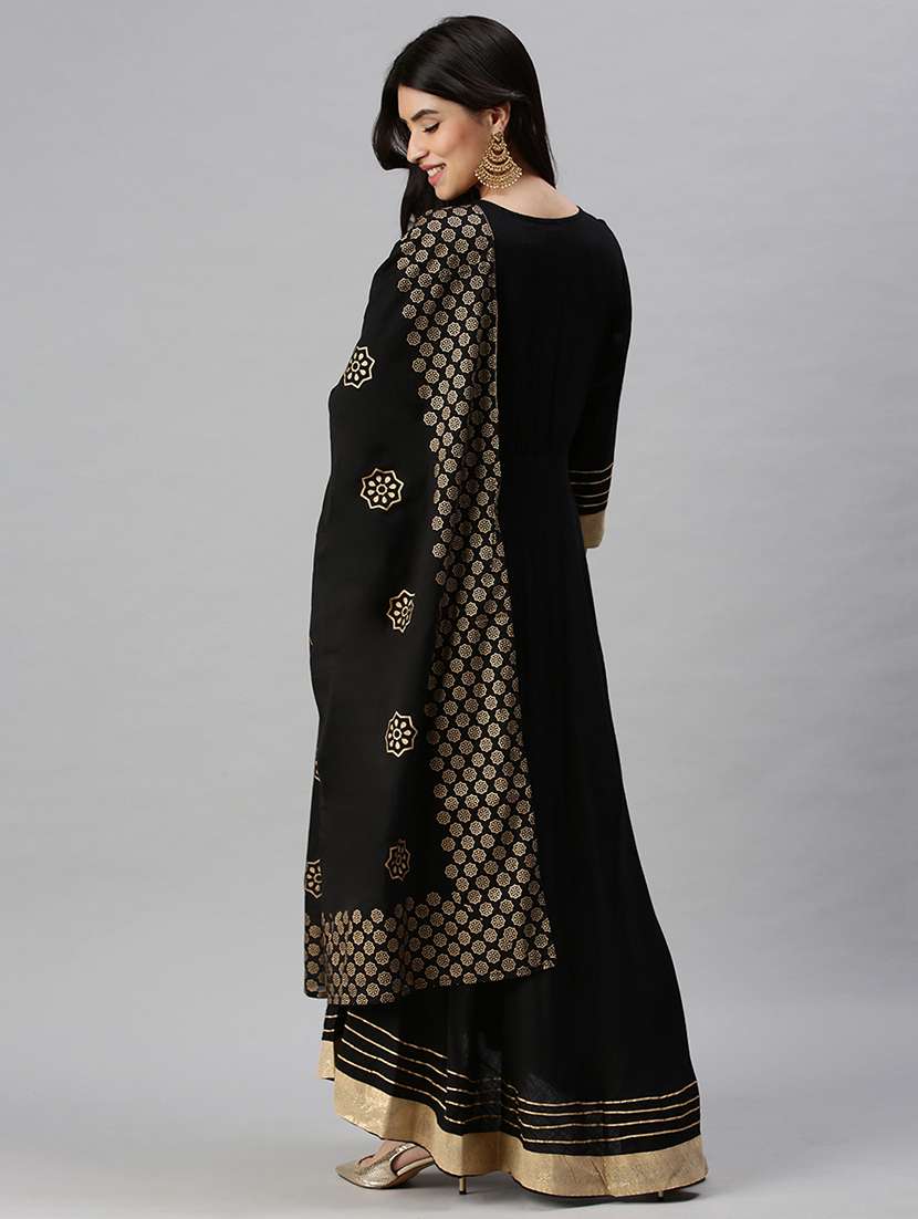 women's flared kurta - 18285009 -  Standard Image - 2