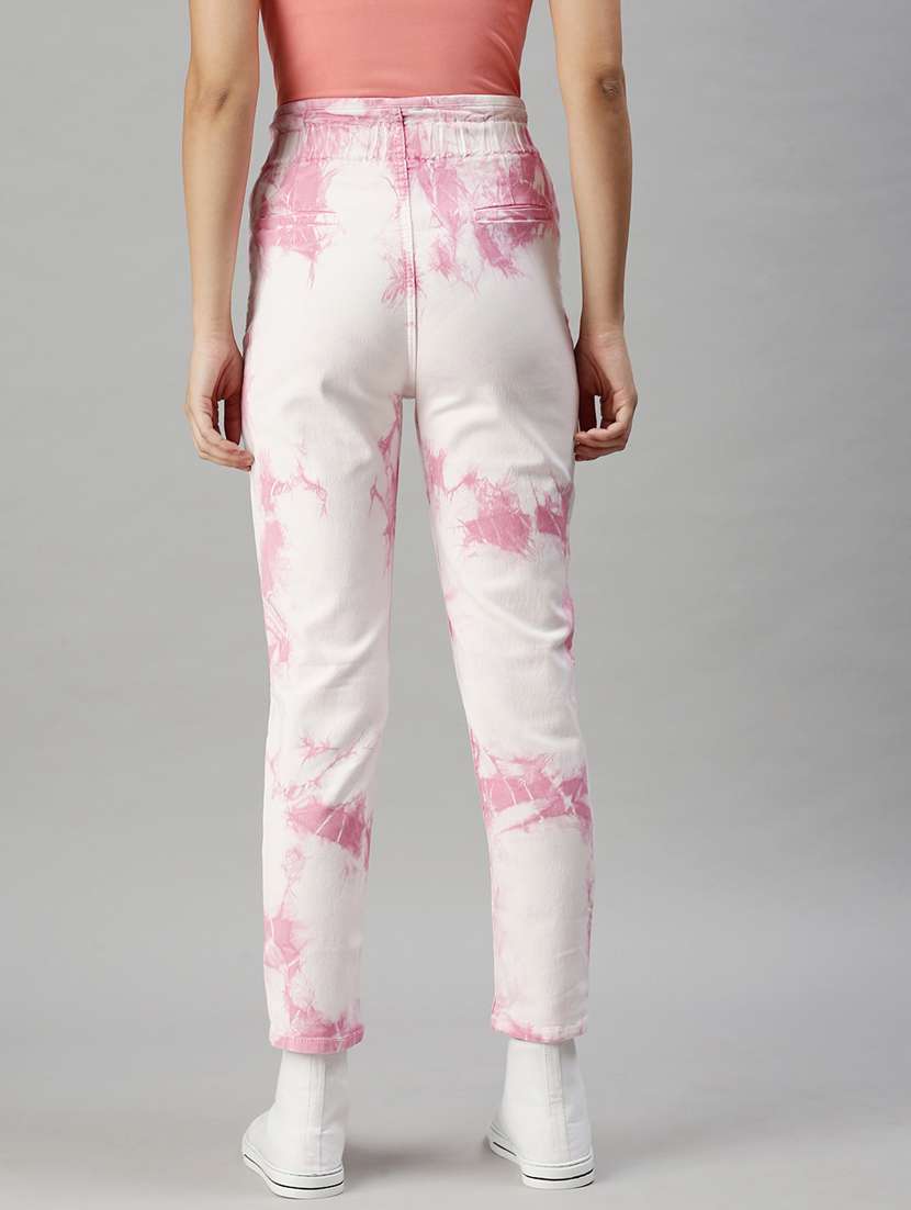 women's tie & dye slim fit jeans - 18285672 -  Standard Image - 2