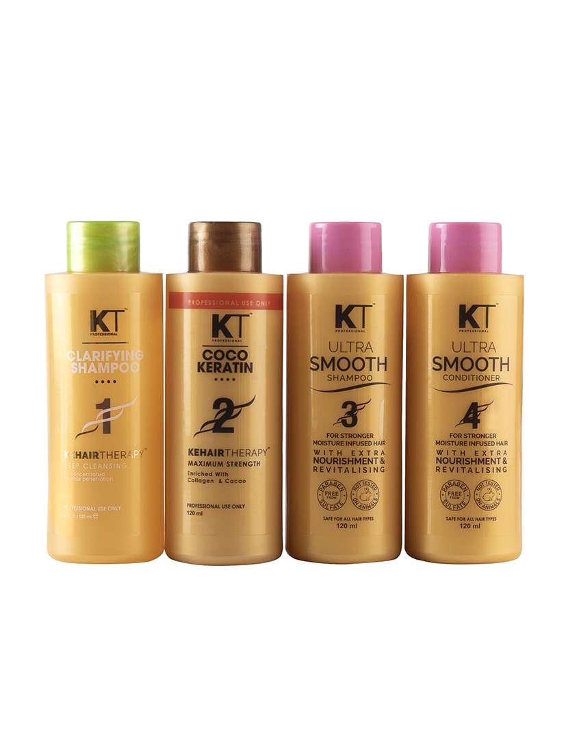 kt professional coco keratin starter kit (480ml)