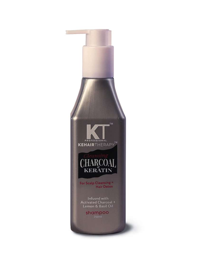 kt professional charcoal keratin shampoo 250ml
